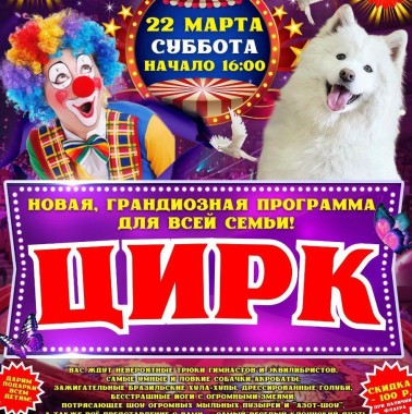 Цирковое представление для всей семьи